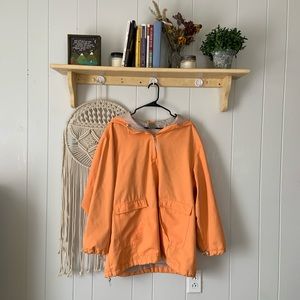 NIKE oversized half zip hooded pullover